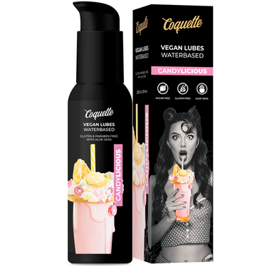 Lubrificante a base d'acqua Aloe Vera senza zucchero 100 ml Candylicious